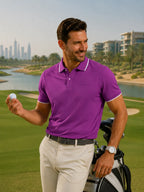 19th Hole Polo Shirt - Hyacinth Violet