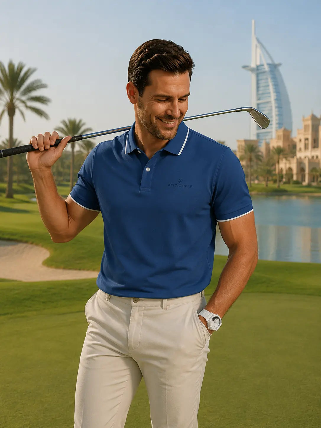 19th Hole Polo Shirt - True Navy