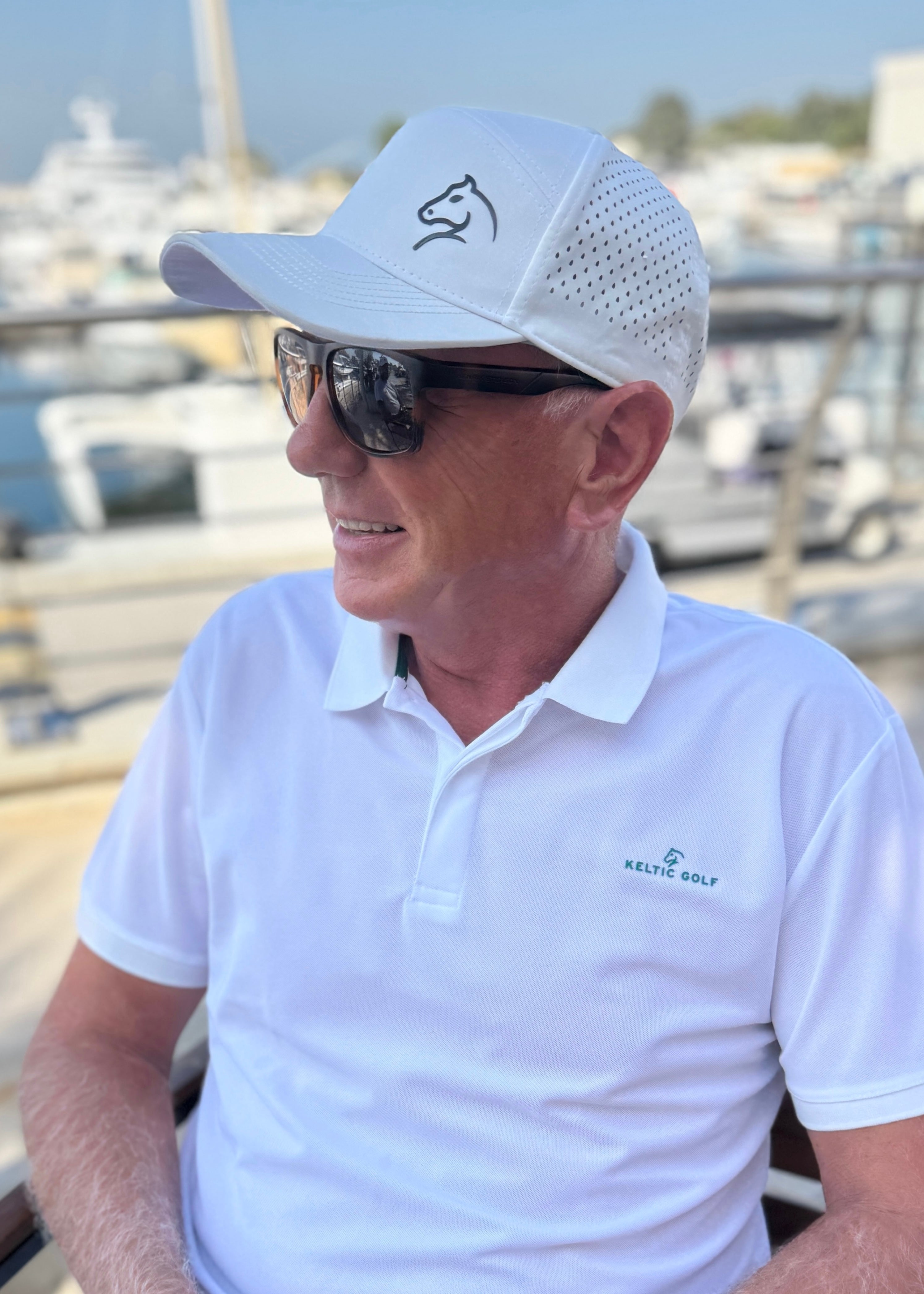19th Hole Polo Shirt - White