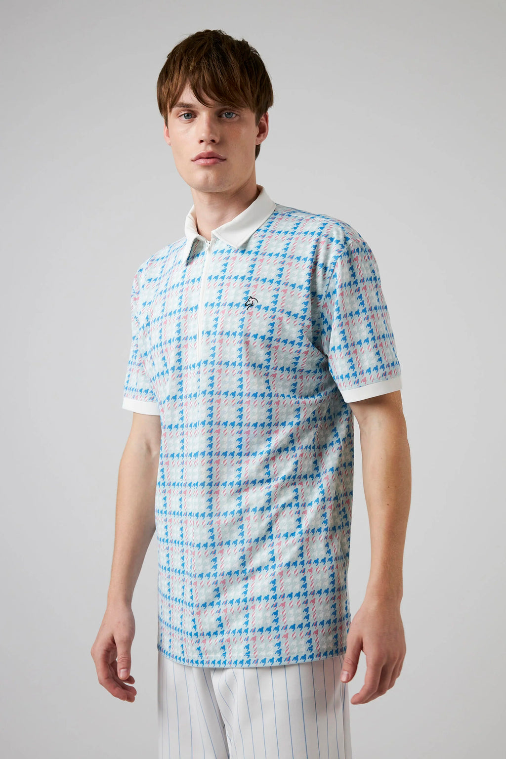 Zip Polo Multi Colour by Keltic Golf