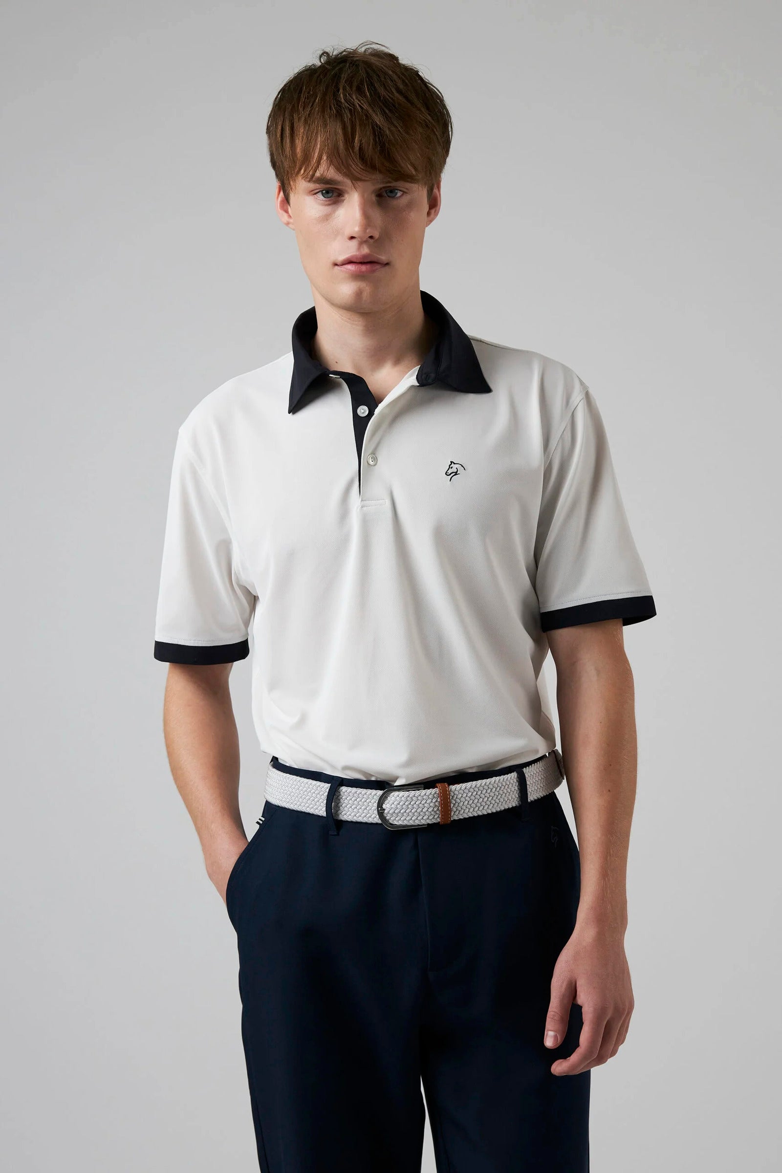 3 Buttons Polo White
