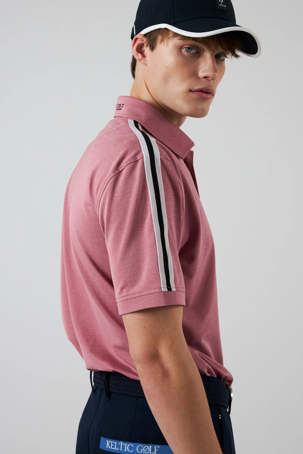 3 Buttons Polo Rose Melange