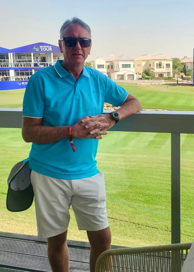 19th Hole Polo Shirt - Blue Atoll