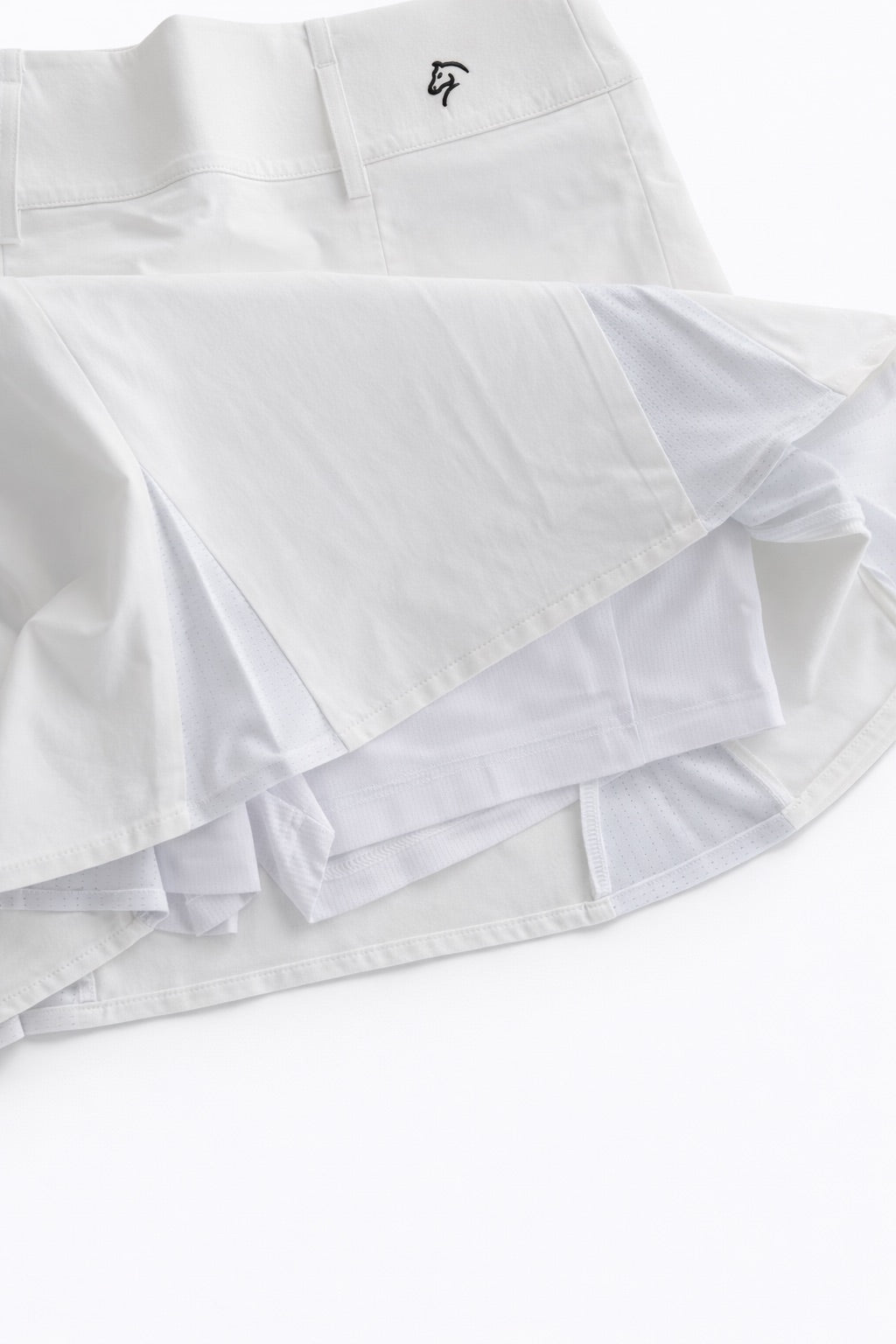 The Split Skirt - White