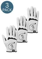Ladies Gloves - White - 3 pieces