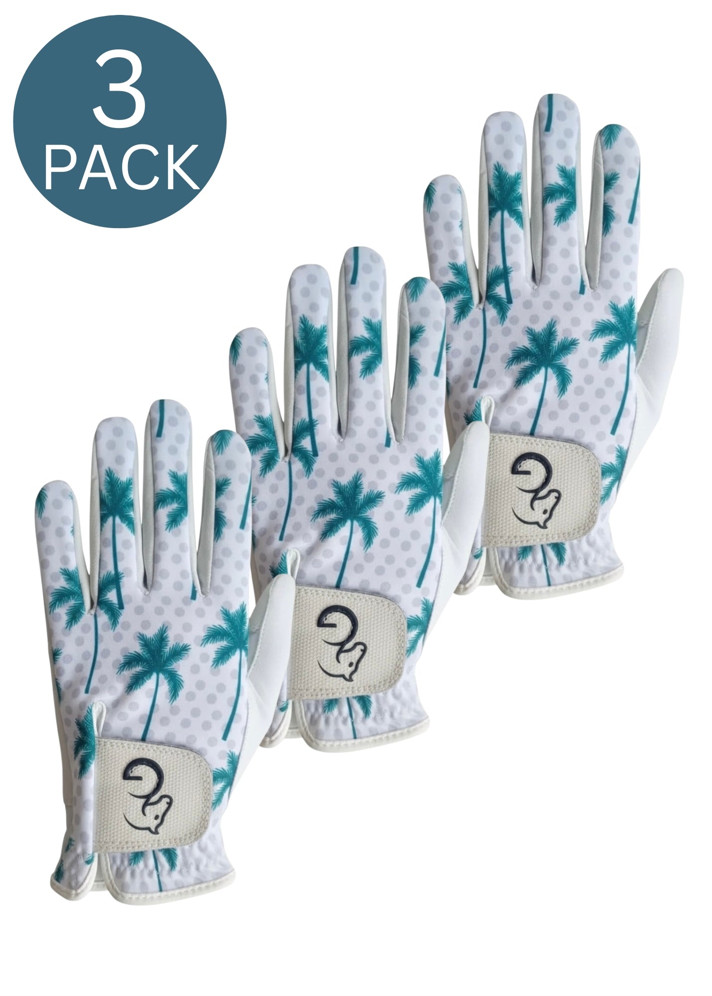 Ladies Gloves - Palm - 3 pieces