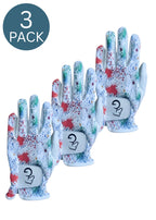 Ladies Gloves - Splash - 3 pieces