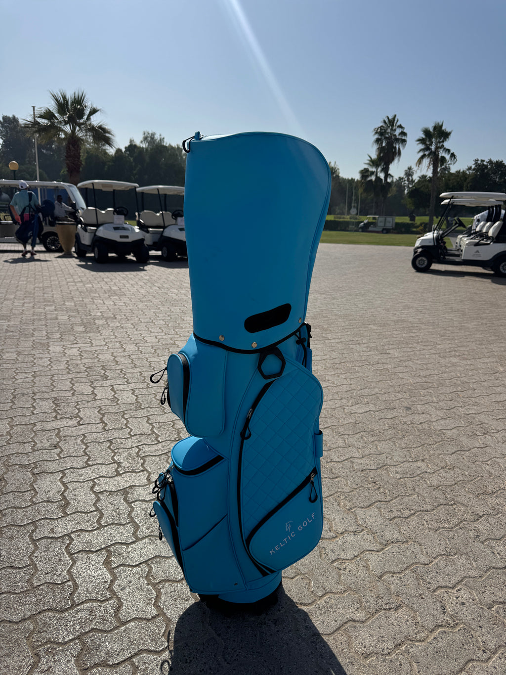 The Golf Cart Bag - Turquoise