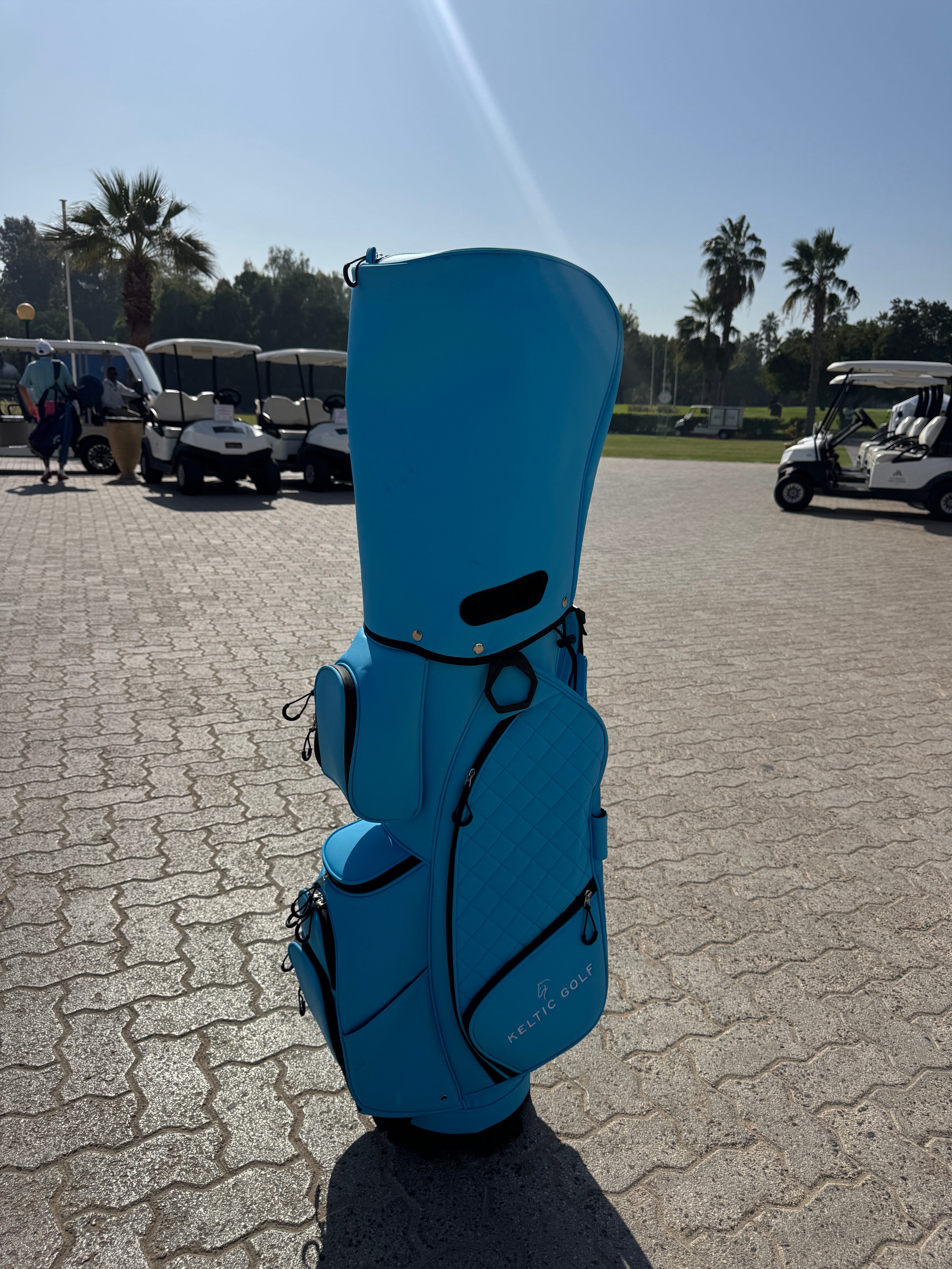 The Golf Cart Bag - Turquoise