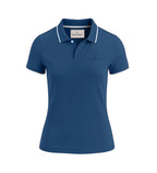 Ladies Button Golf Polo Shirt - True Navy