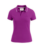 Ladies Button Golf Polo Shirt -  Hyacinth Violet