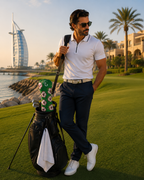Head Covers - Green Hibiscus