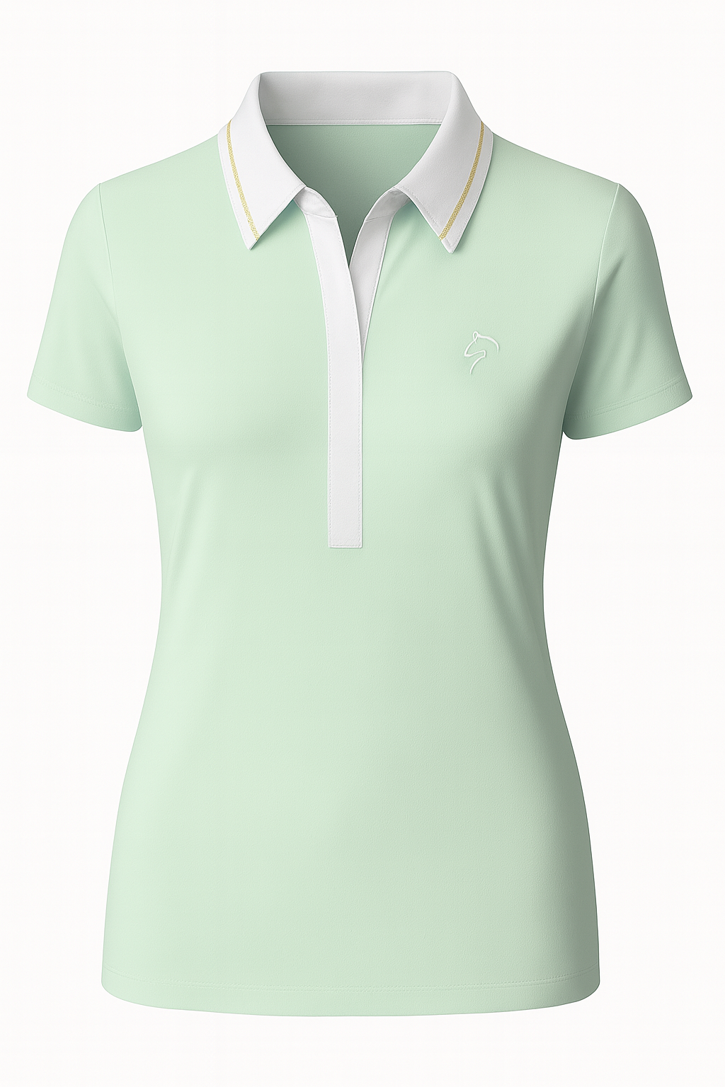 The Ladies Classic Polo - Mint Gold
