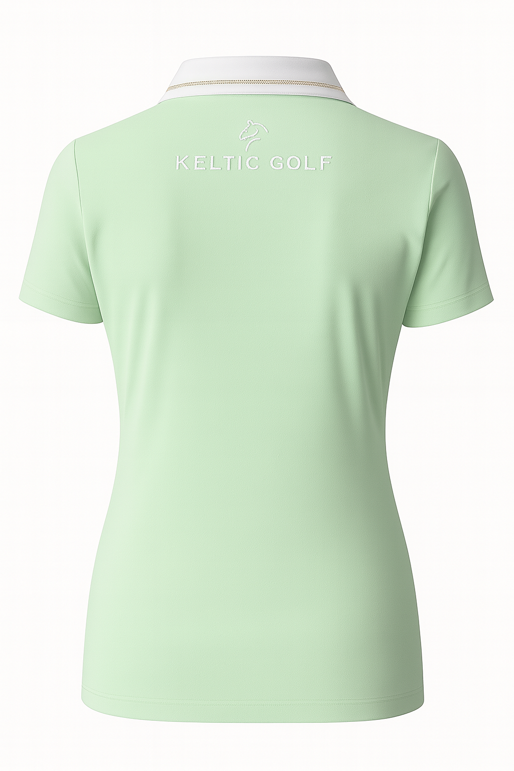 The Ladies Classic Polo - Mint Gold