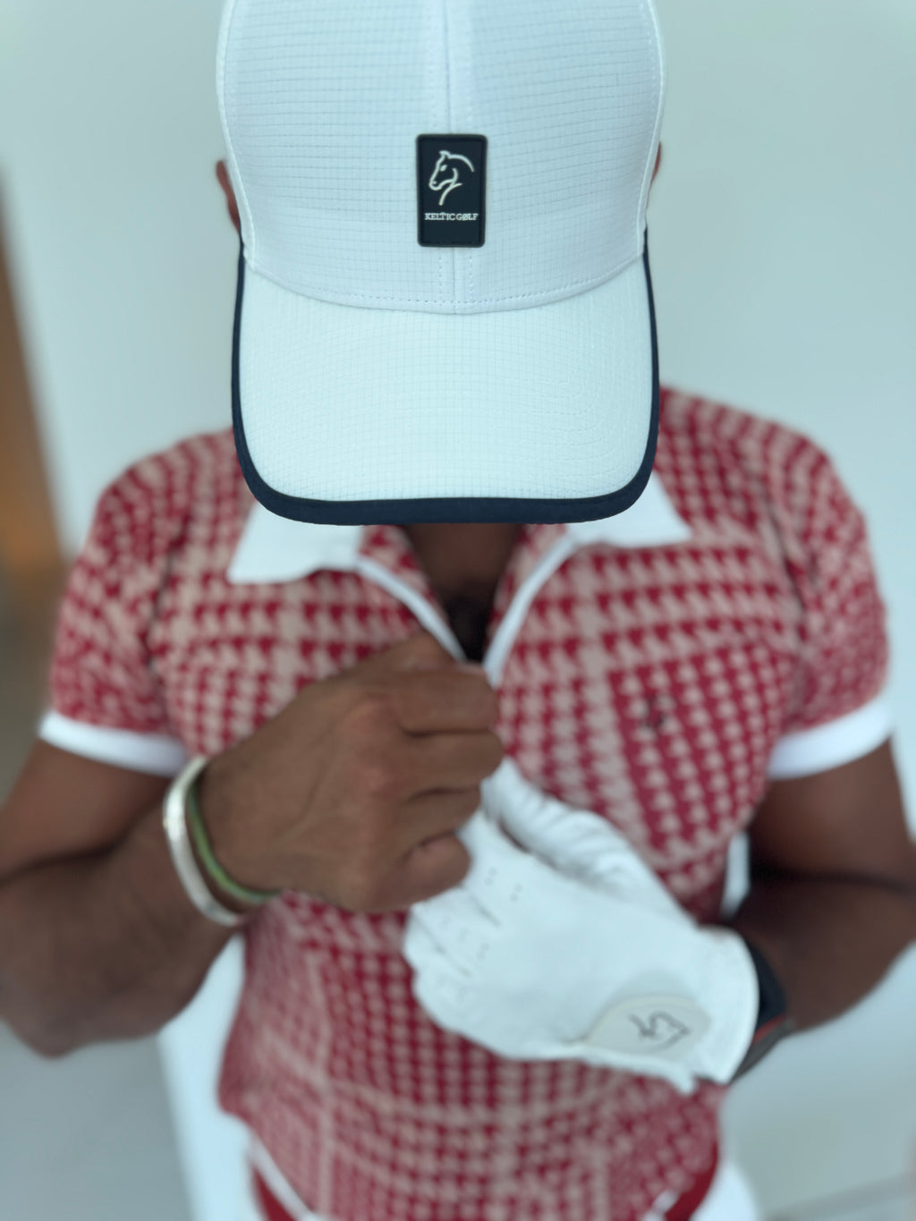 Golf Cap - Keltic White