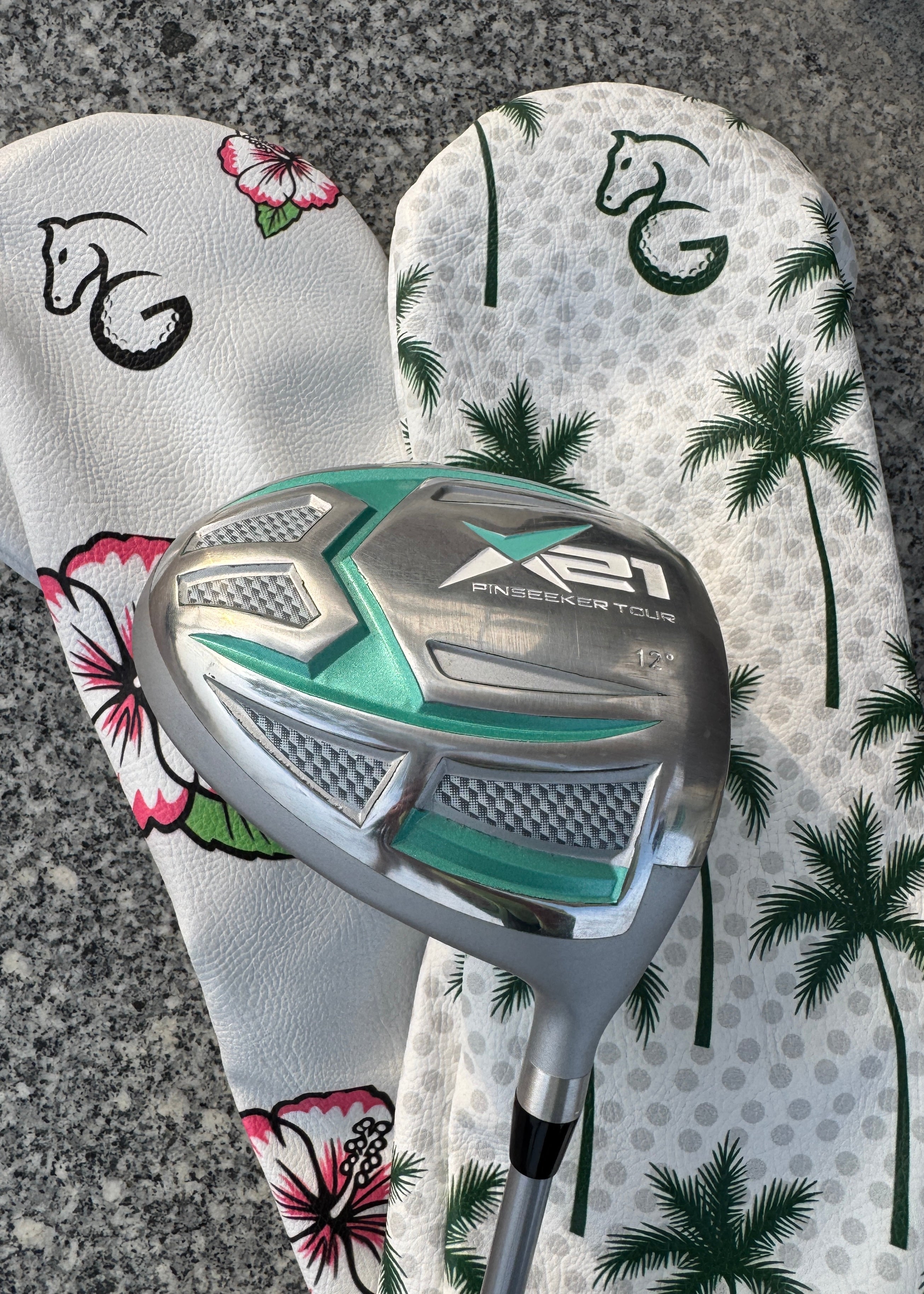 Head Covers - Palm Trees