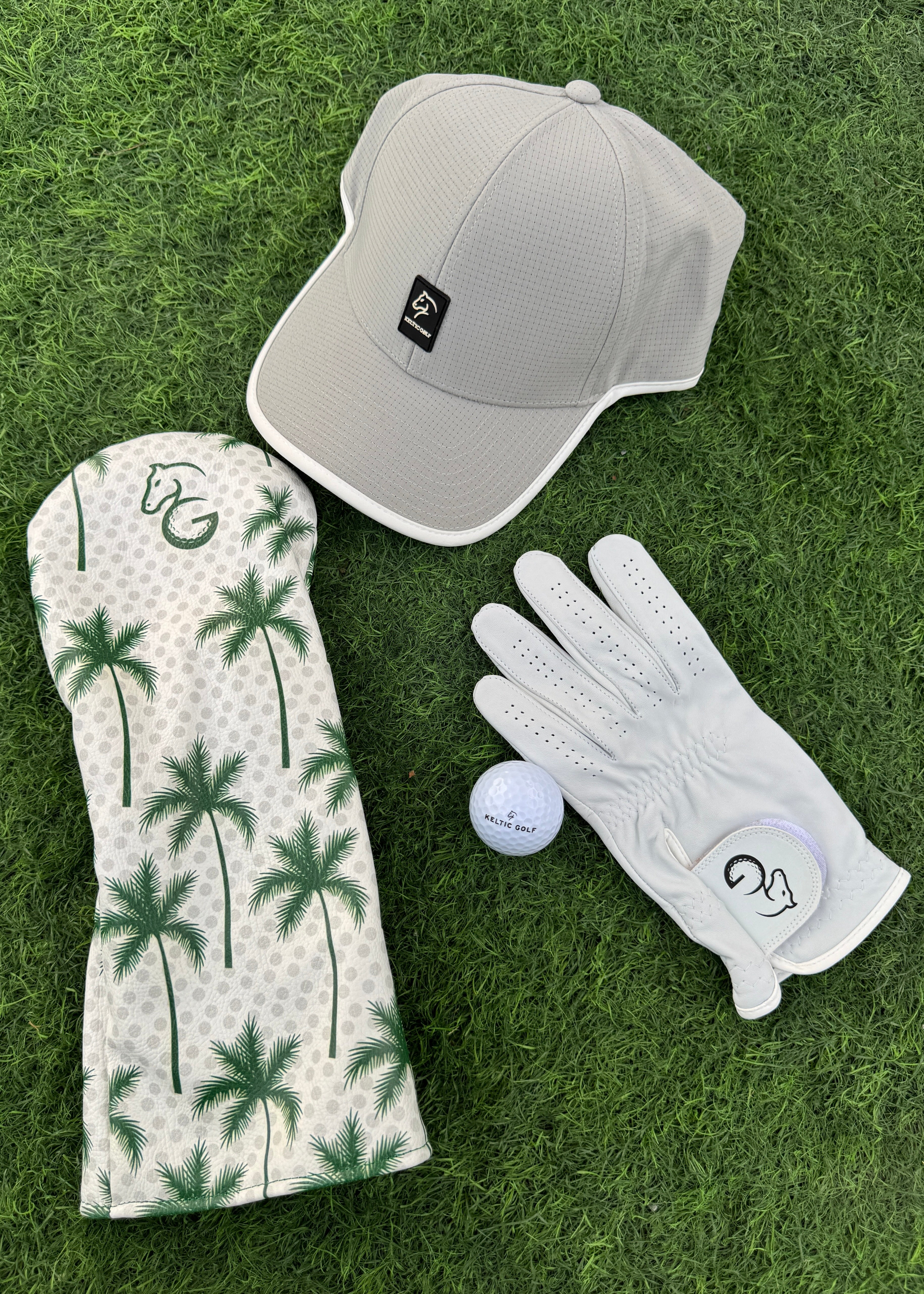 Ladies Golf Cap - Keltic Grey