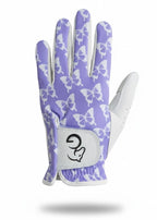 Ladies Gloves - Purple Butterfly
