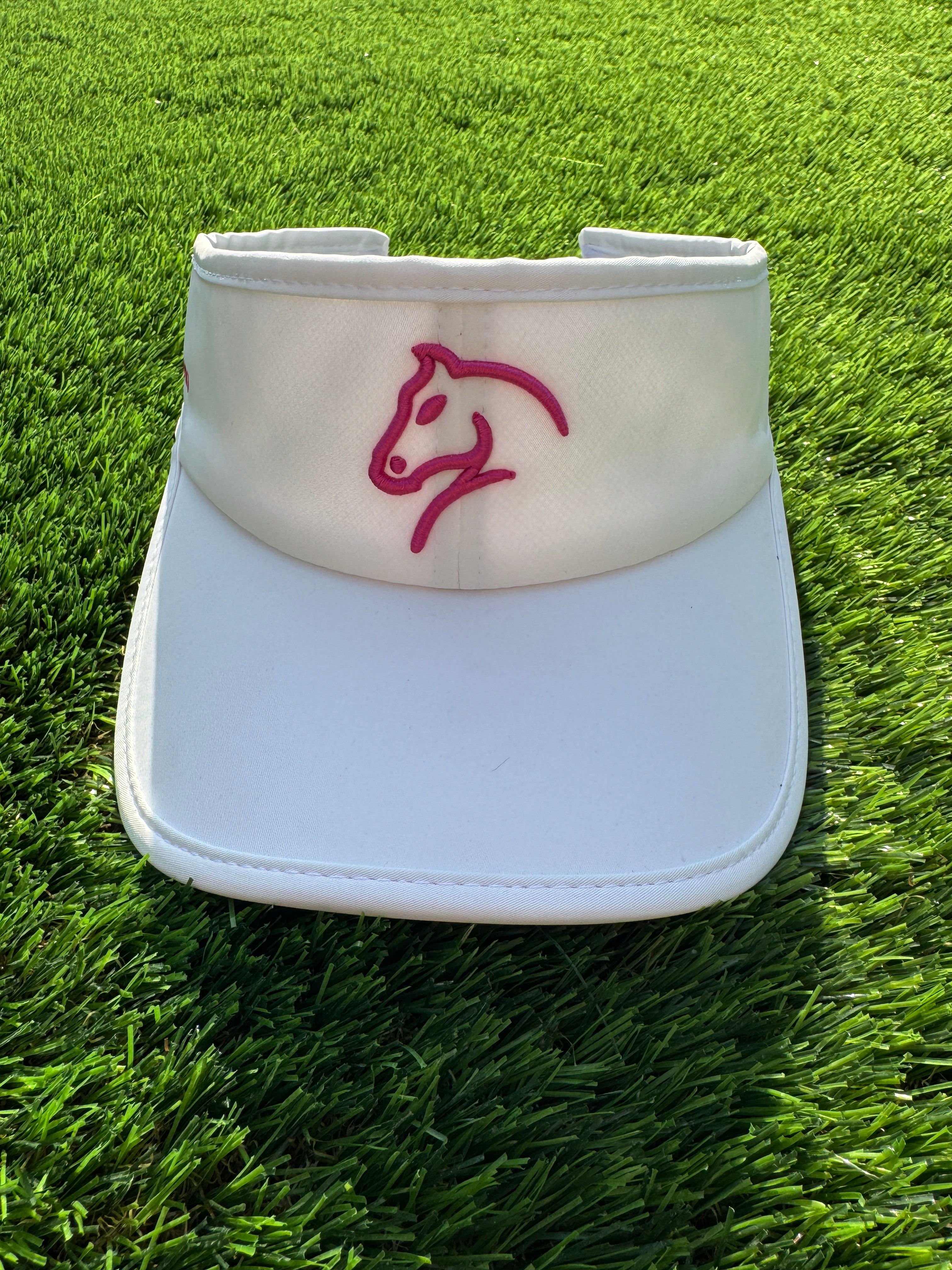 Ladies Visor - White