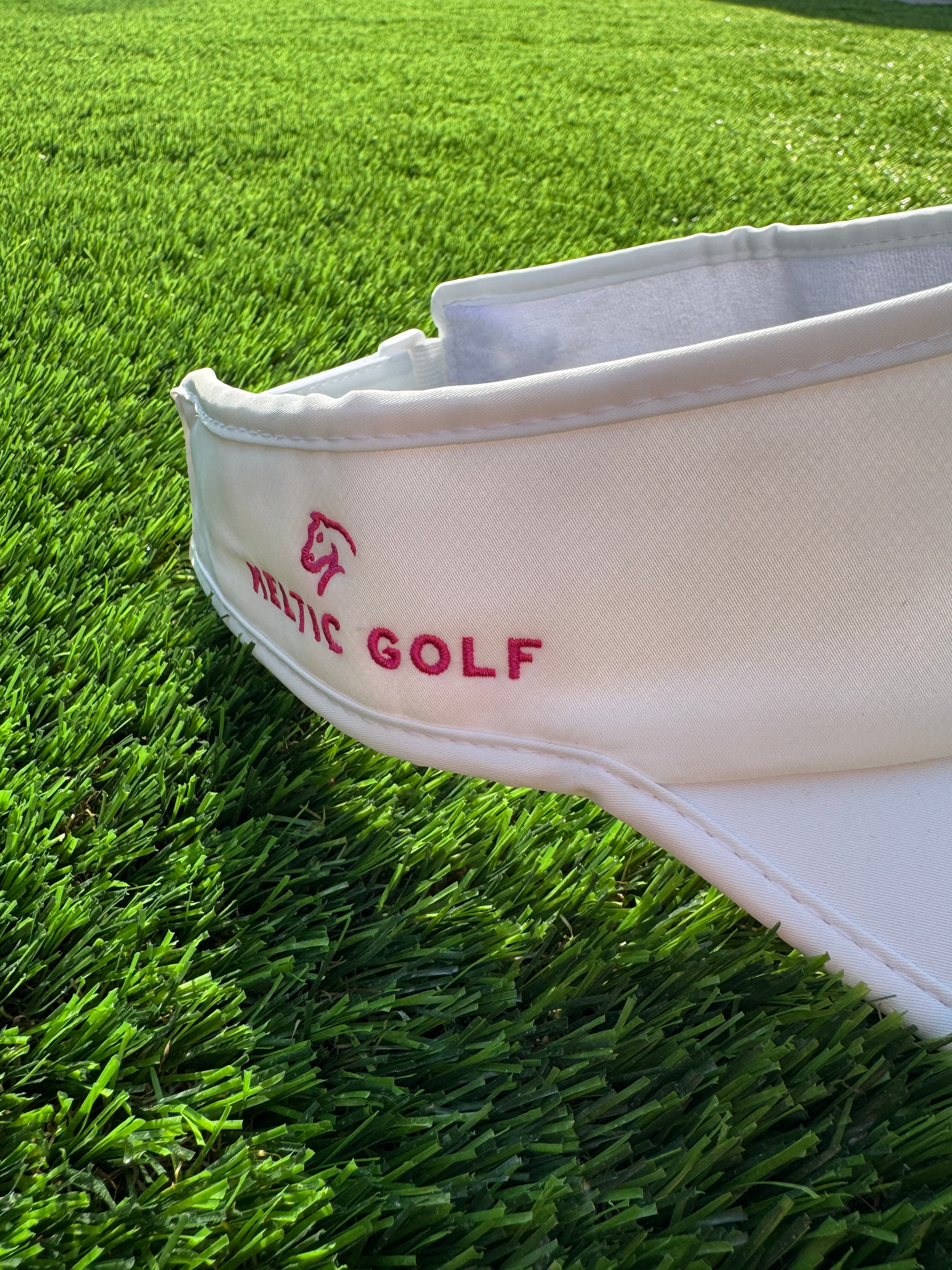 Ladies Visor - White