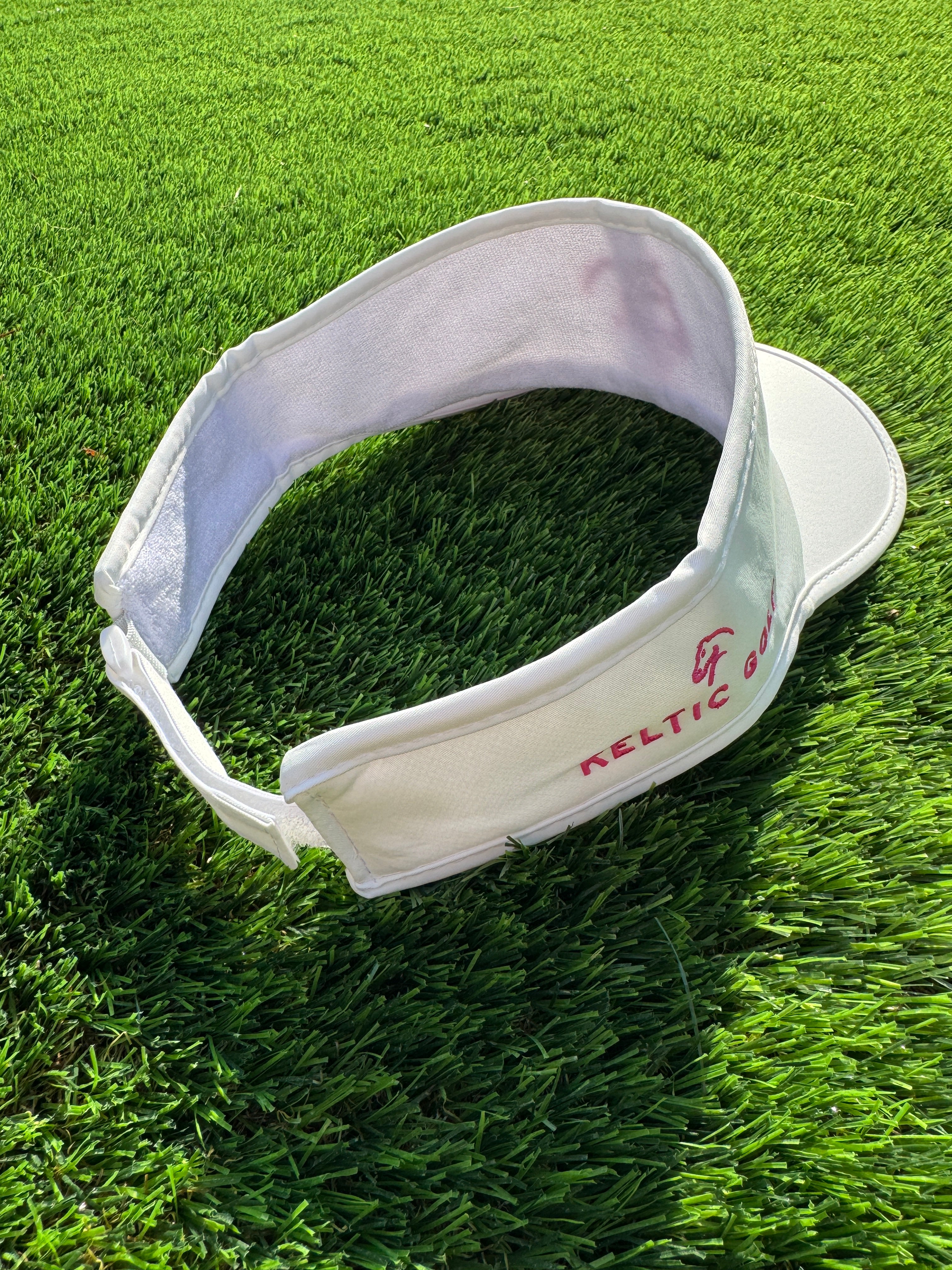 Ladies Visor - White