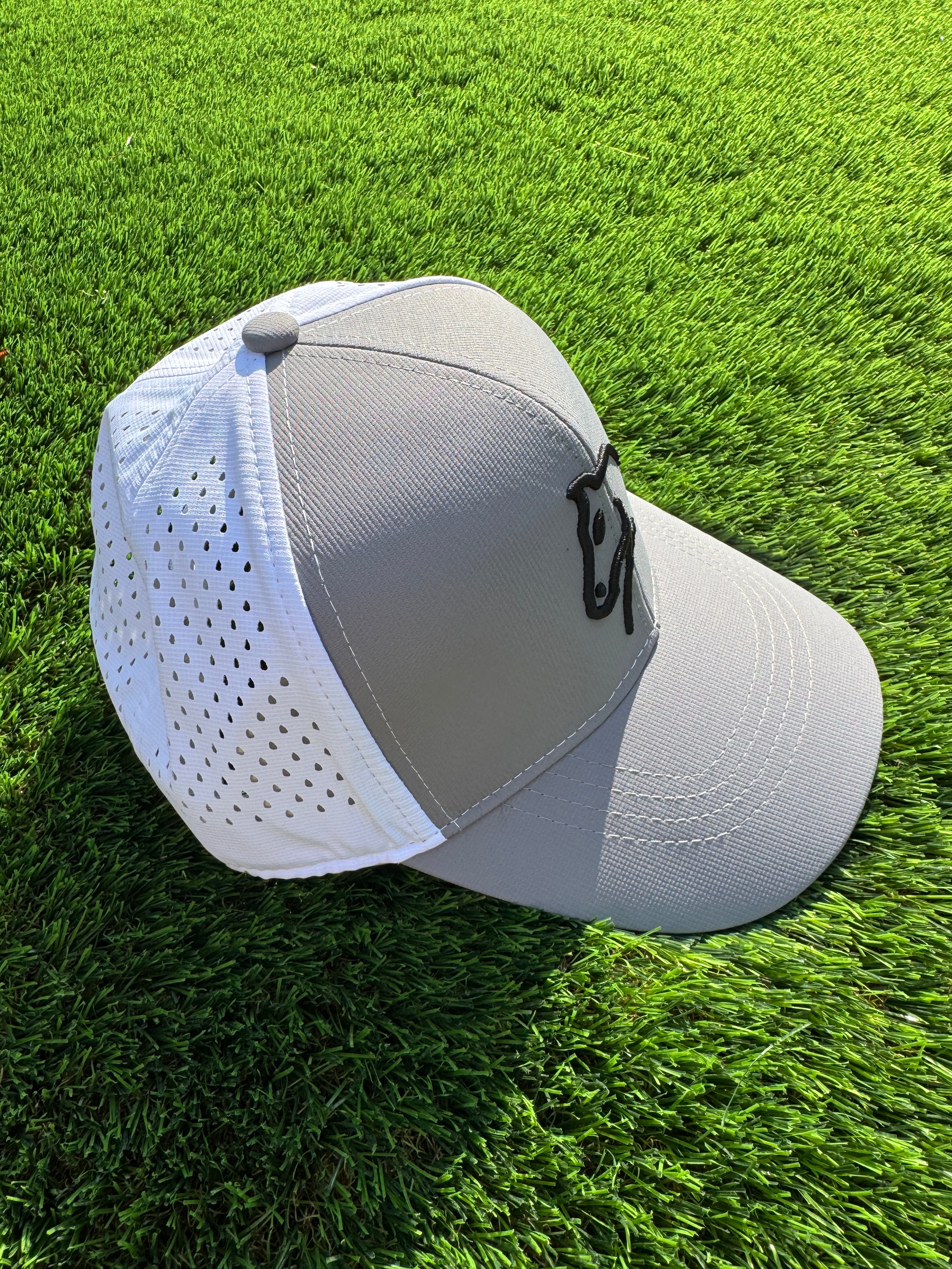 The Keltic Cap - Grey & White