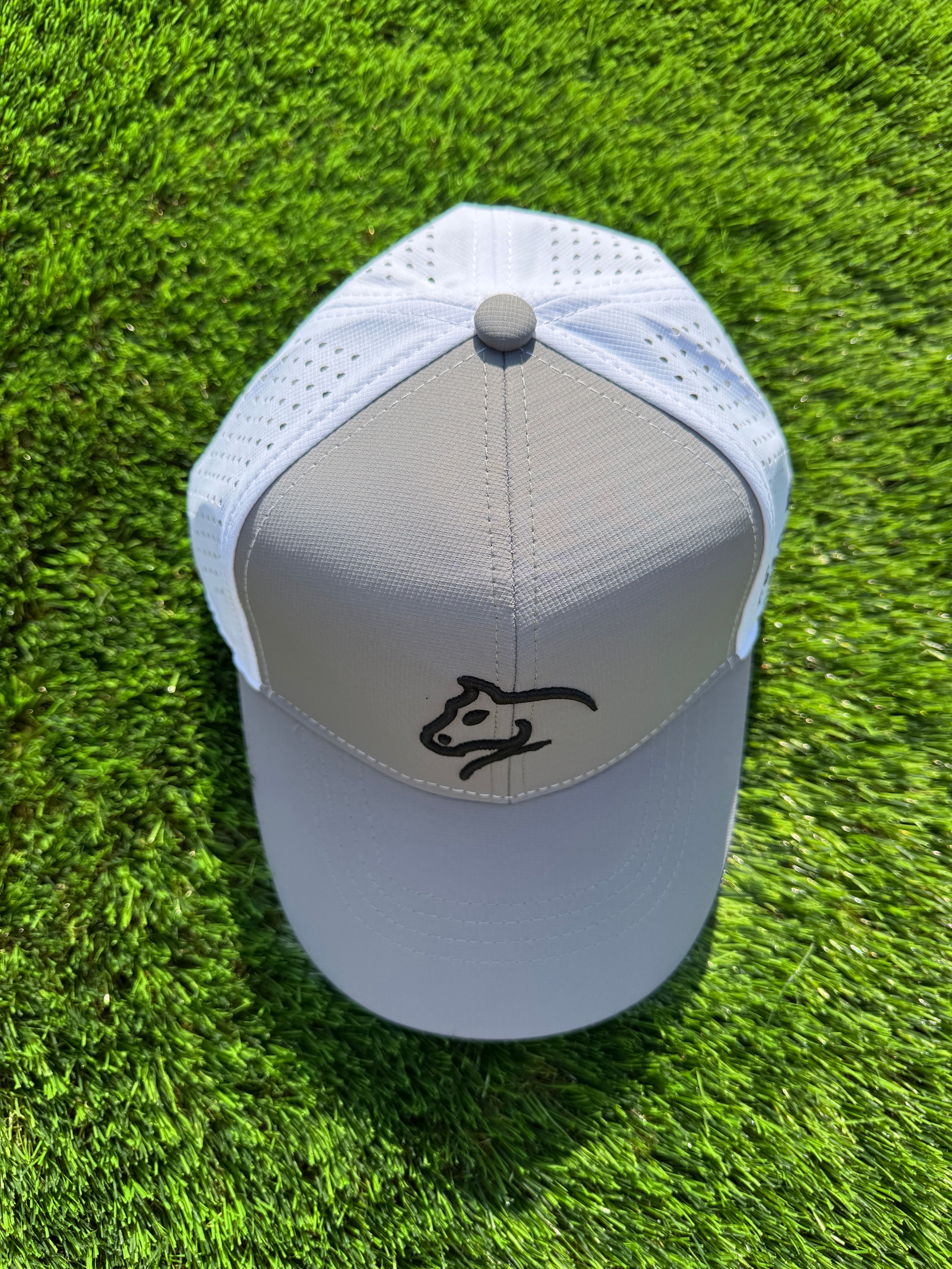 The Keltic Cap - Grey & White