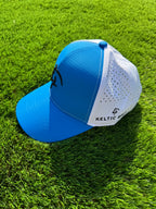 The Keltic Cap - Royal & White