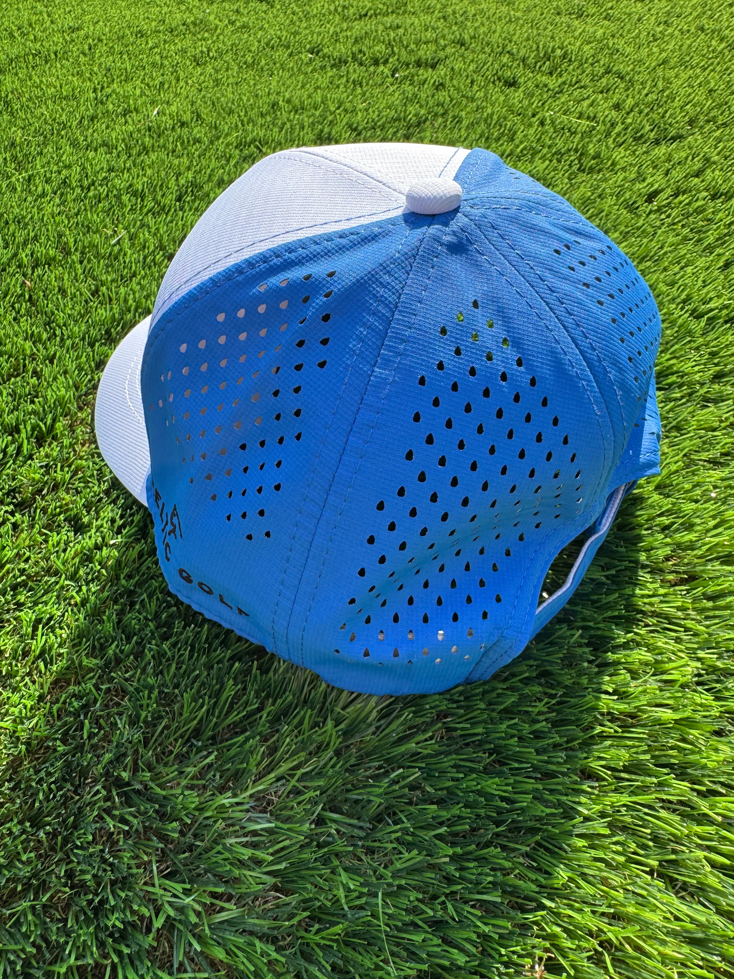 The Keltic Cap - White & Blue