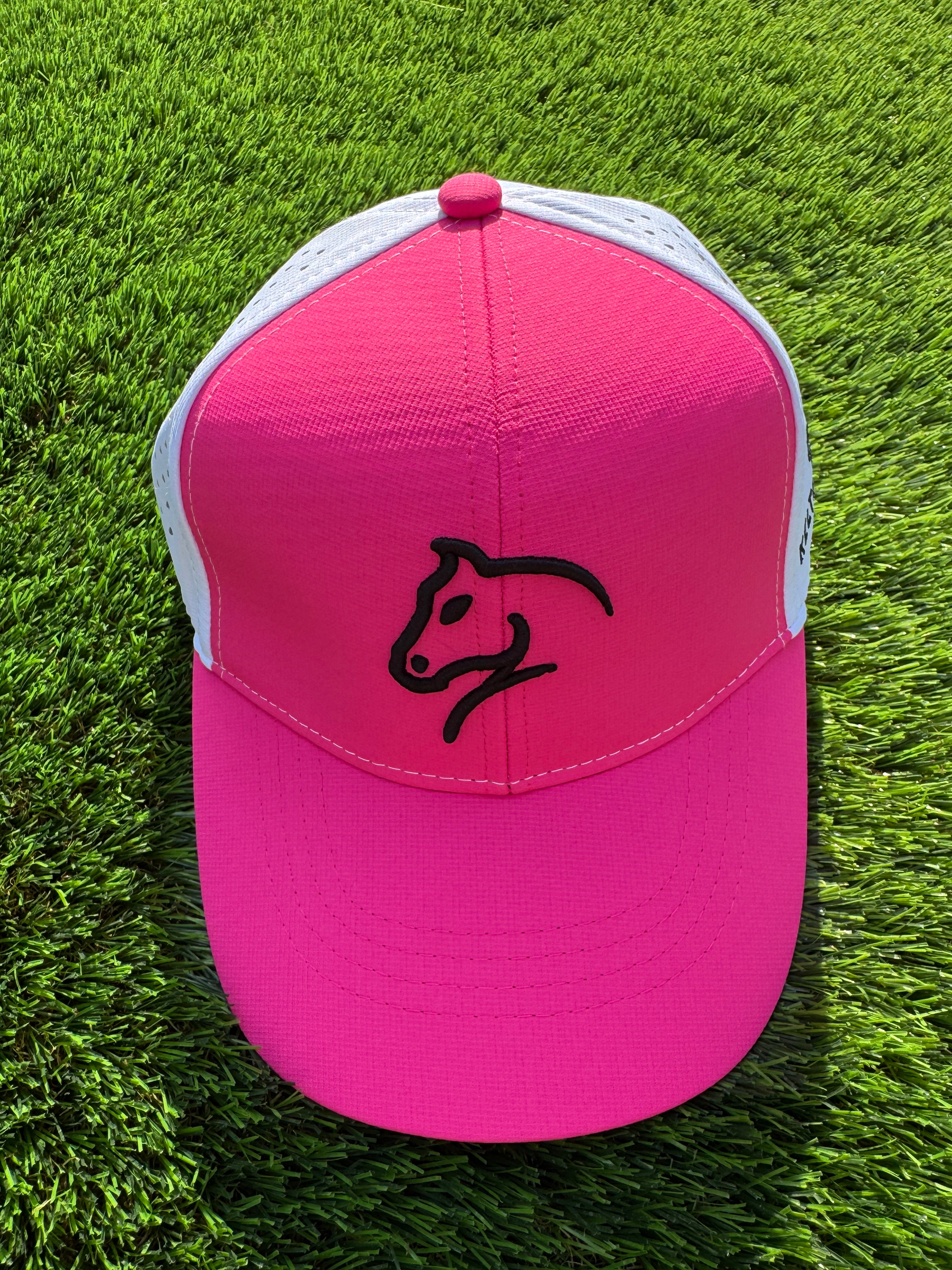 The Keltic Cap - Pink & White