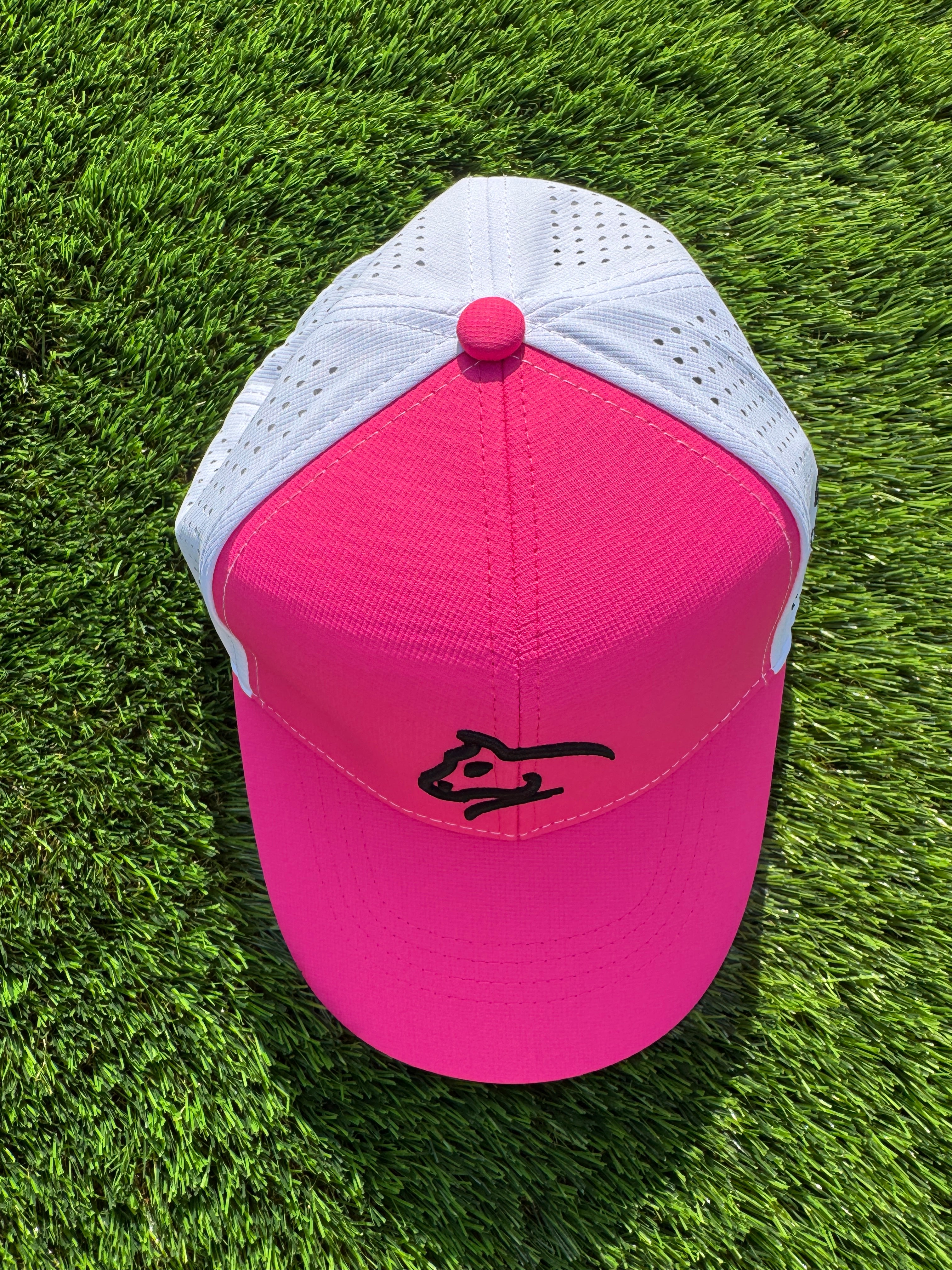 The Keltic Cap - Pink & White