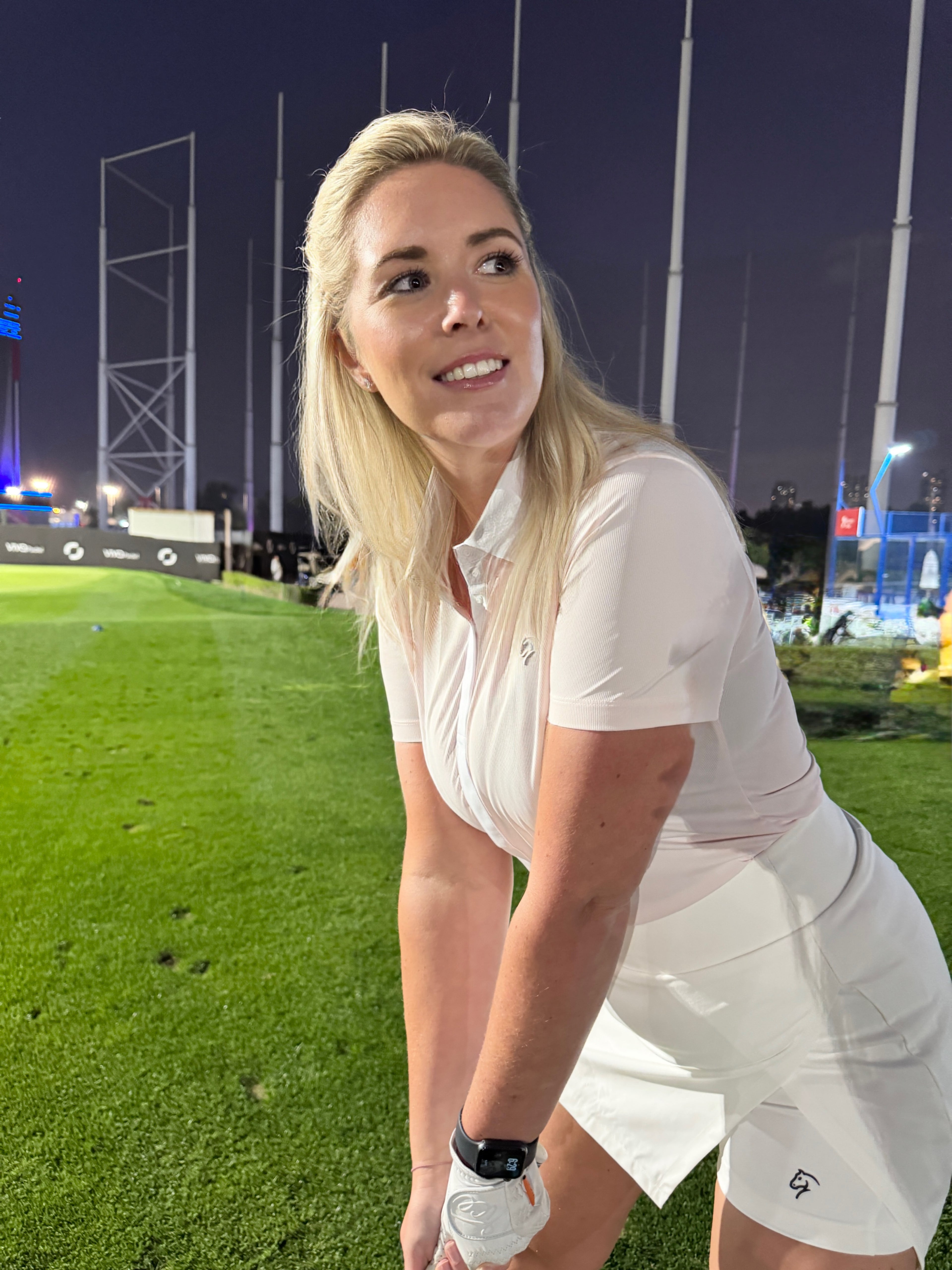 The Split Skirt - White