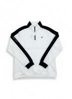 The Fairway Zip Sweater - White