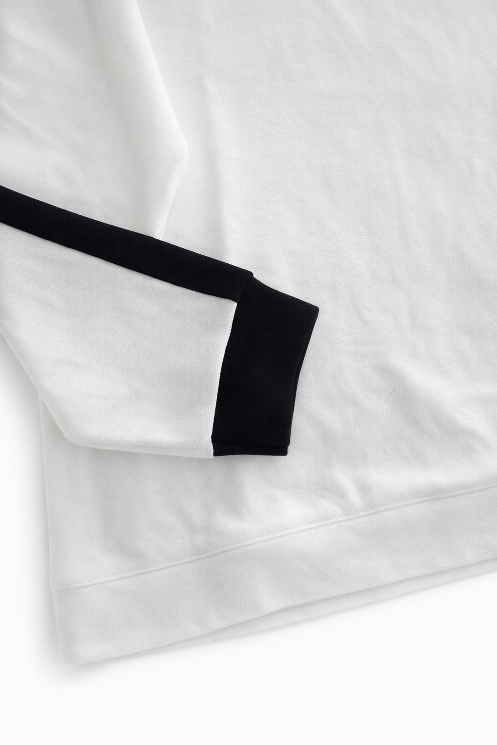 The Fairway Zip Sweater - White