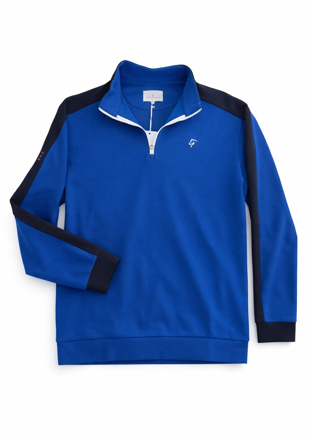 The Fairway Zip Sweater - Royal Blue