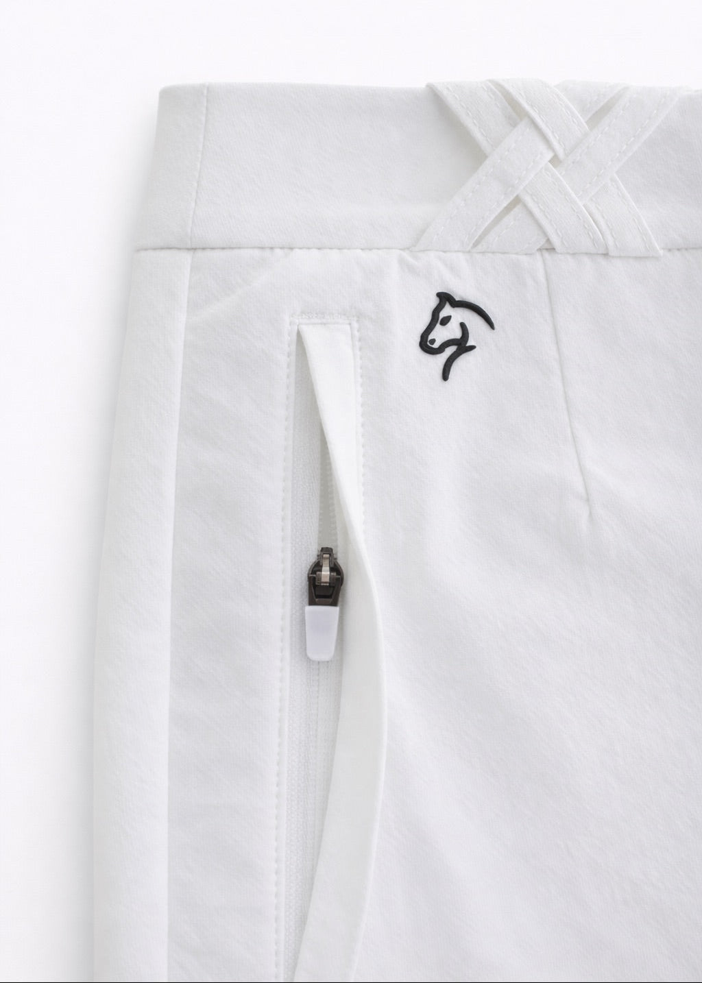 Ladies Capri Pants - White