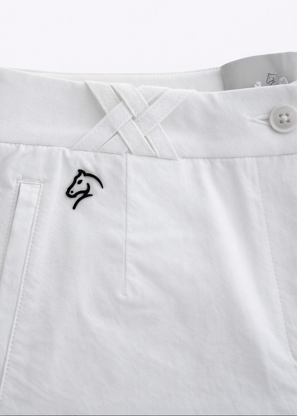 Ladies Capri Pants - White