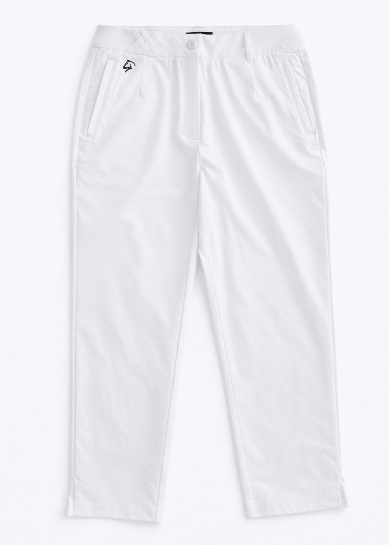 Ladies Capri Pants - White