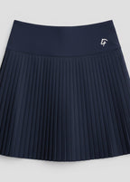 The Pleated Skirt - Navy