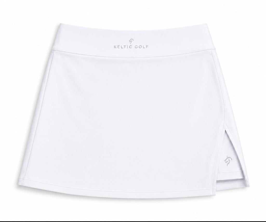 The Split Skirt - White