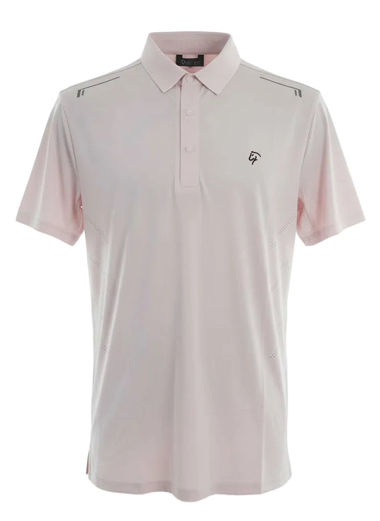 Men's Premium Polo - Ice Pink