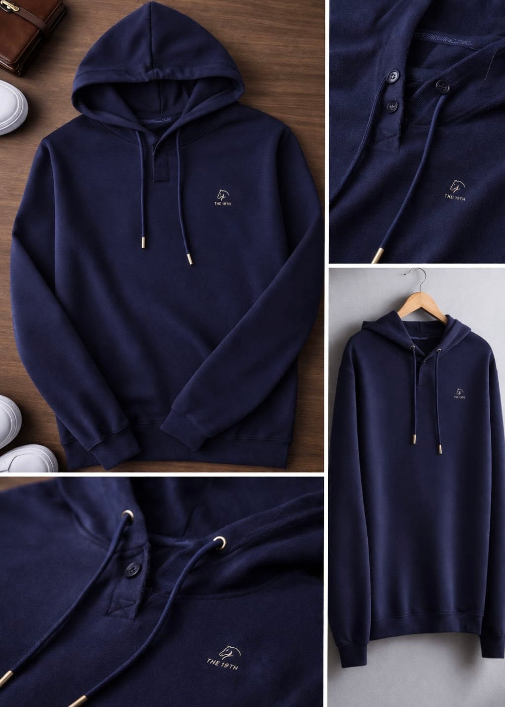 The Keltic Hoodie - Navy