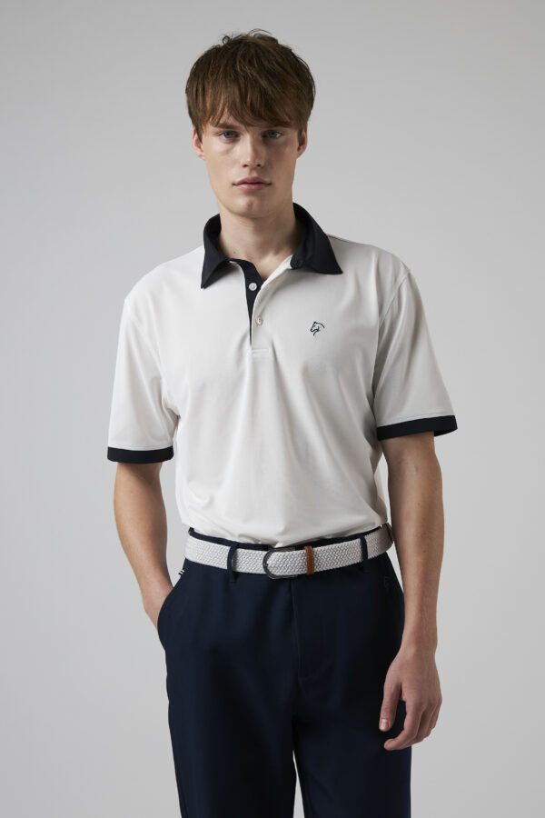 3 Buttons Polo White