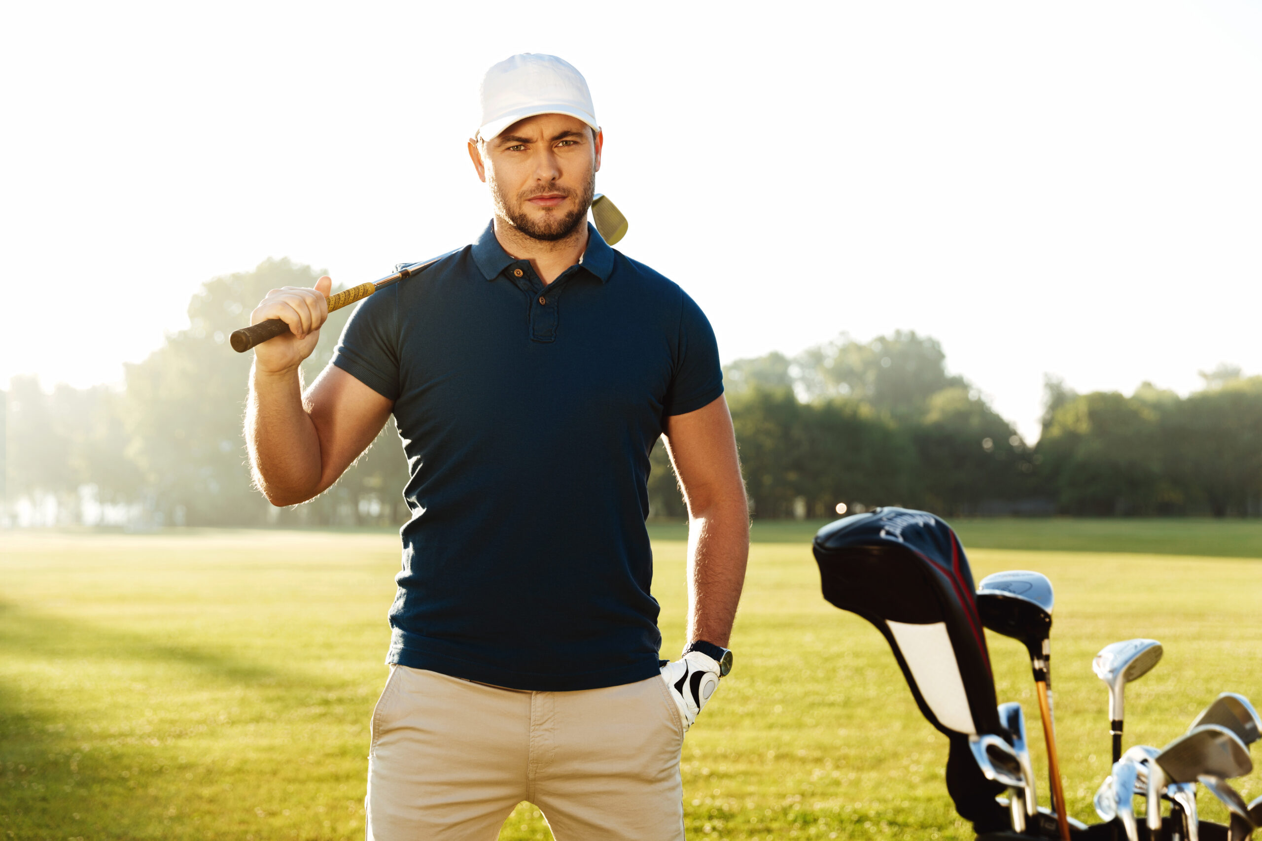 Traditional golf fashion