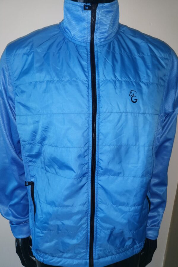 Long sleeve full zip jacket - Sky Blue