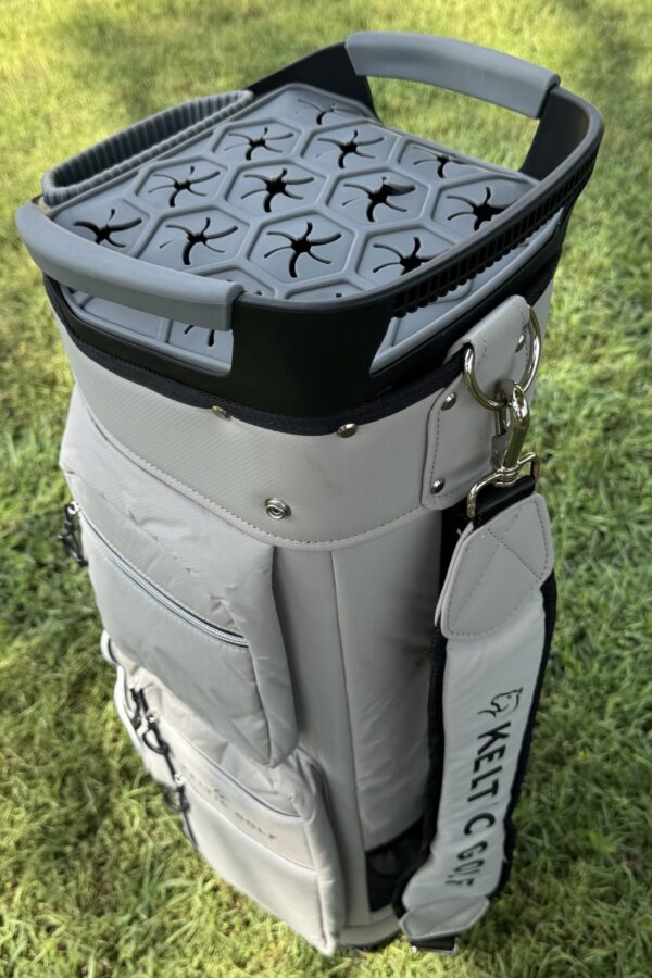 Golf Cart Bag – Padded Khaki Grey